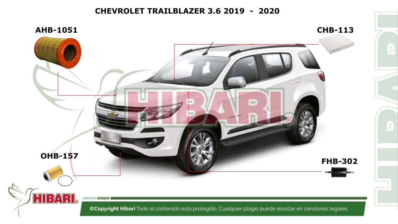 Lee más sobre el artículo CHEVROLET TRAILBLAZER 3.6 2019  –  2020